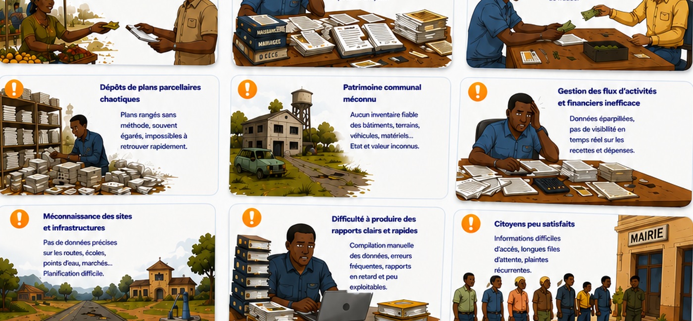Scénarios du constat SmartCommune