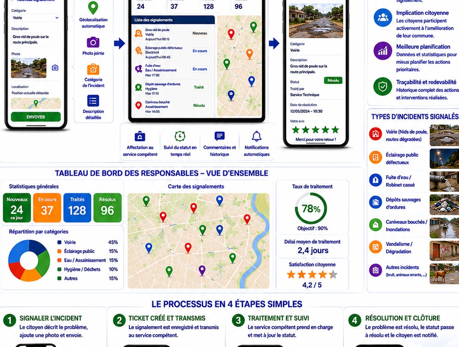 Collecte géolocalisée du territoire